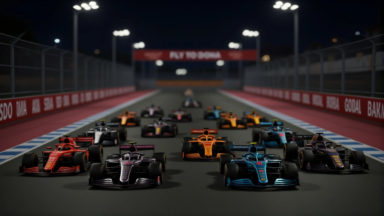 Piastri pakt pole in Qatar, Verstappen met technische problemen op zesde