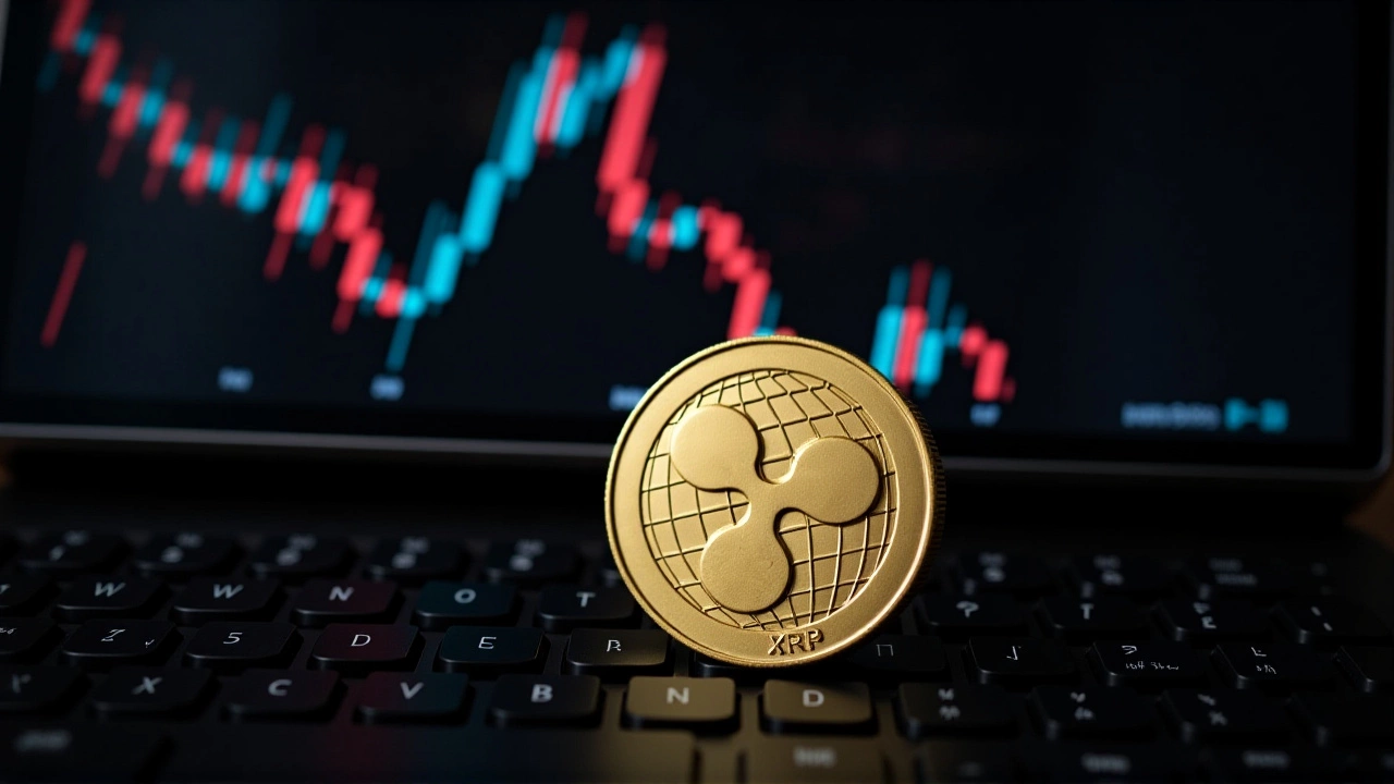 XRP storttijd 17% na Trumps tarieven op China en Fed-waarschuwing